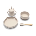 Silicone Feeding Set 4 pc BEIGE